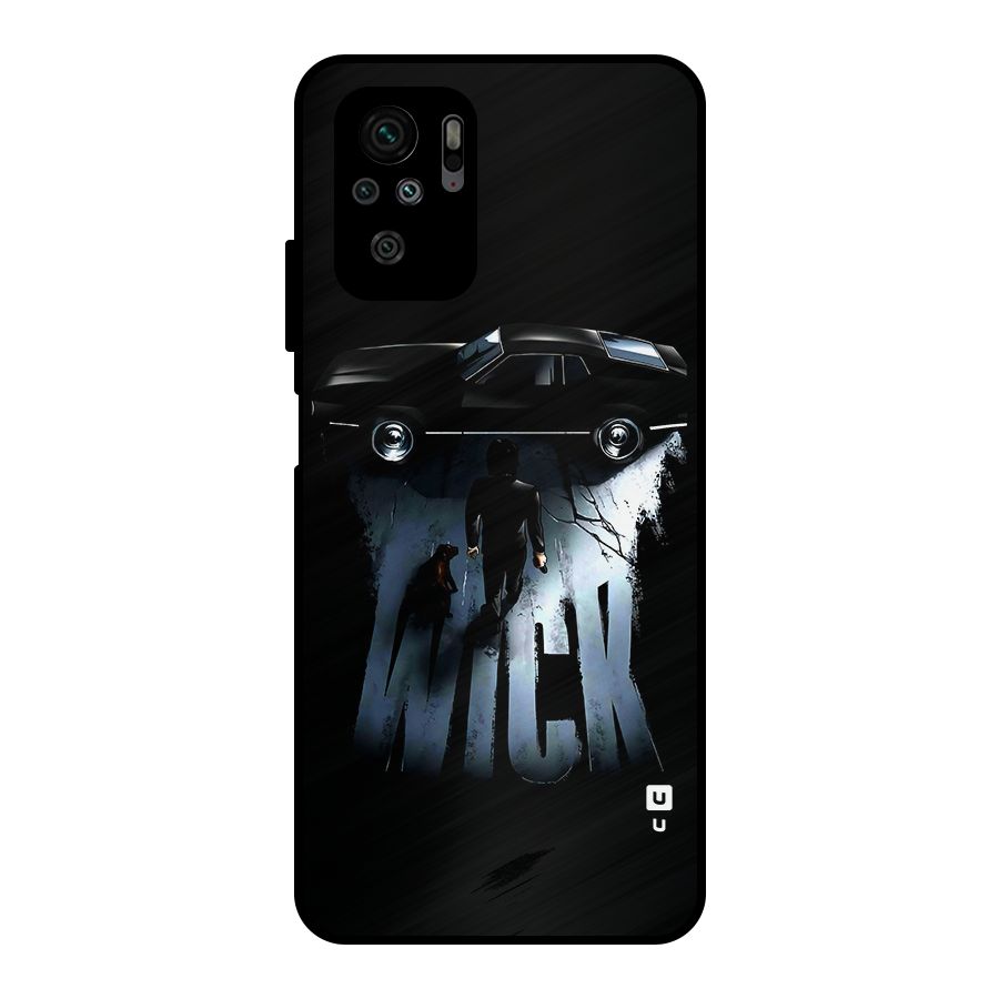 Baba Yaga Metal Back Case for Redmi Note 10S
