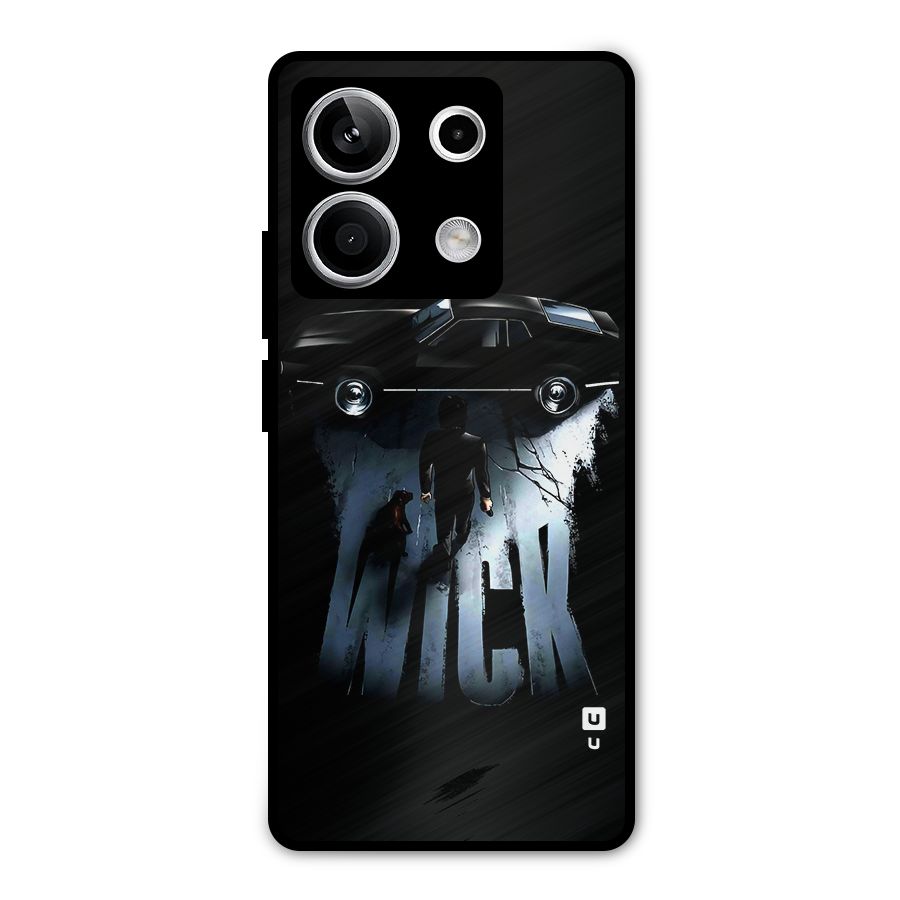 Baba Yaga Metal Back Case for Redmi Note 13 5G