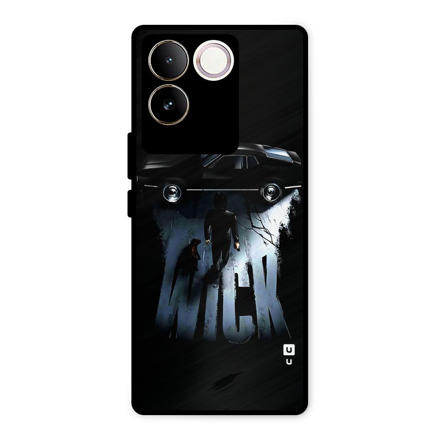 Baba Yaga Metal Back Case for Vivo T2 Pro