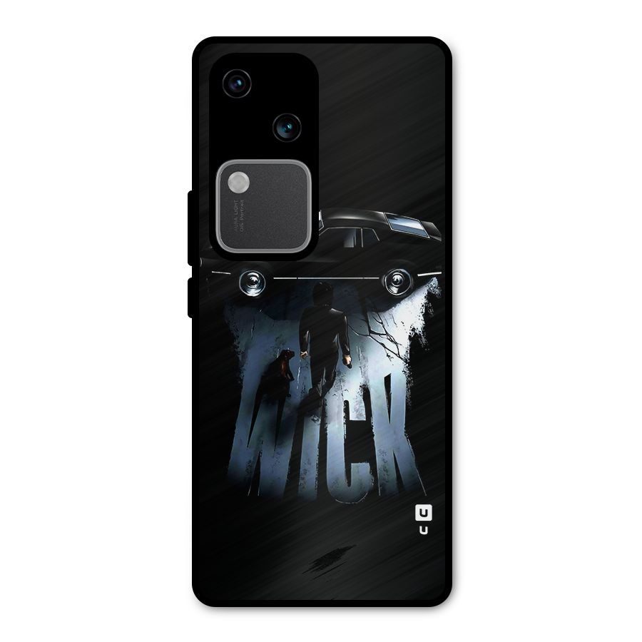 Baba Yaga Metal Back Case for Vivo V30