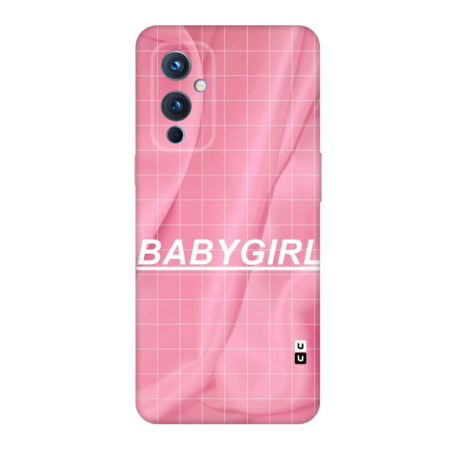 Baby Girl Check Original Polycarbonate Back Case for OnePlus 9