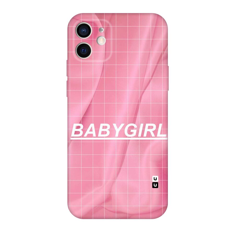 Baby Girl Check Original Polycarbonate Back Case for iPhone 12