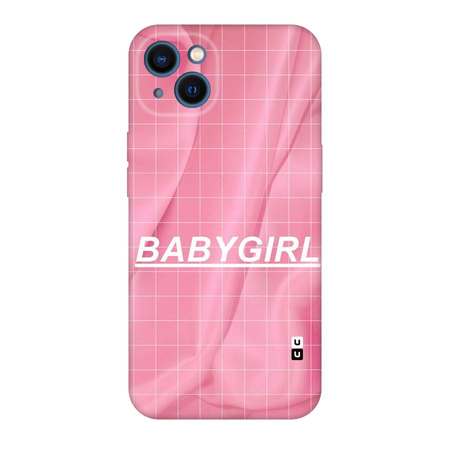 Baby Girl Check Original Polycarbonate Back Case for iPhone 13