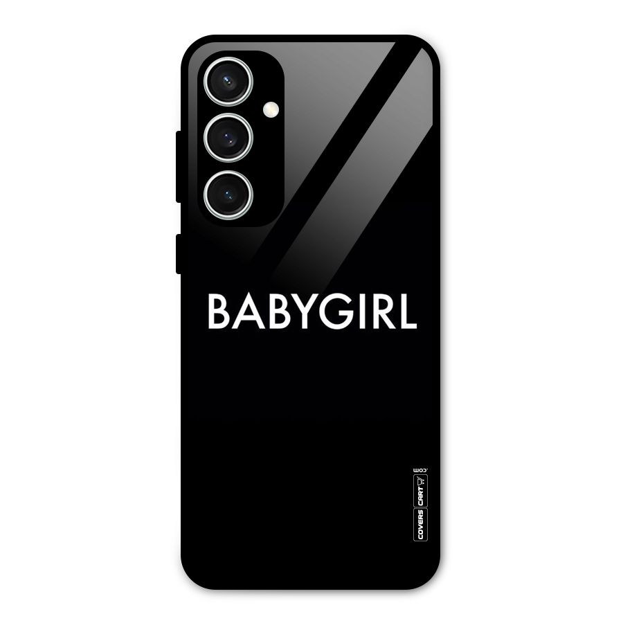 Baby Girl Glass Back Case for Galaxy S23 FE