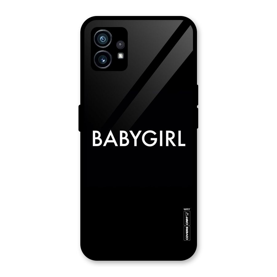 Baby Girl Glass Back Case for Nothing Phone 1