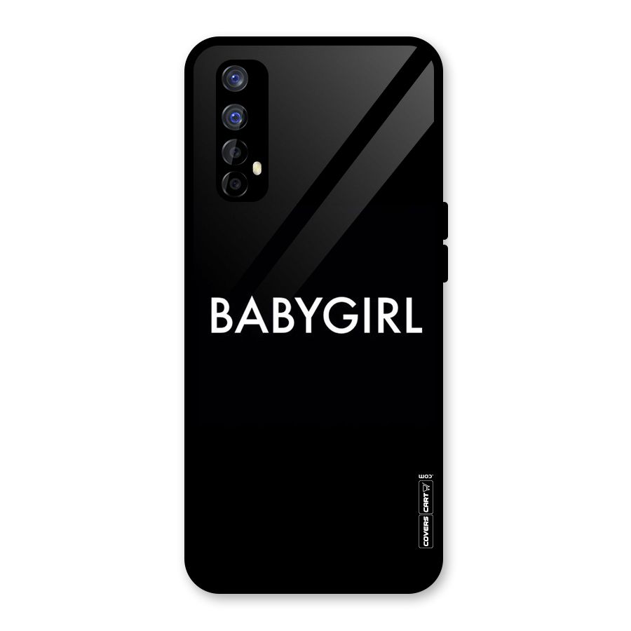 Baby Girl Glass Back Case for Realme Narzo 20 Pro