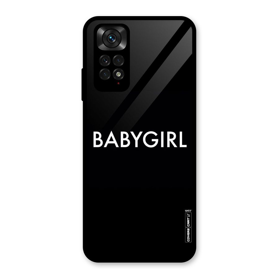 Baby Girl Glass Back Case for Redmi Note 11S
