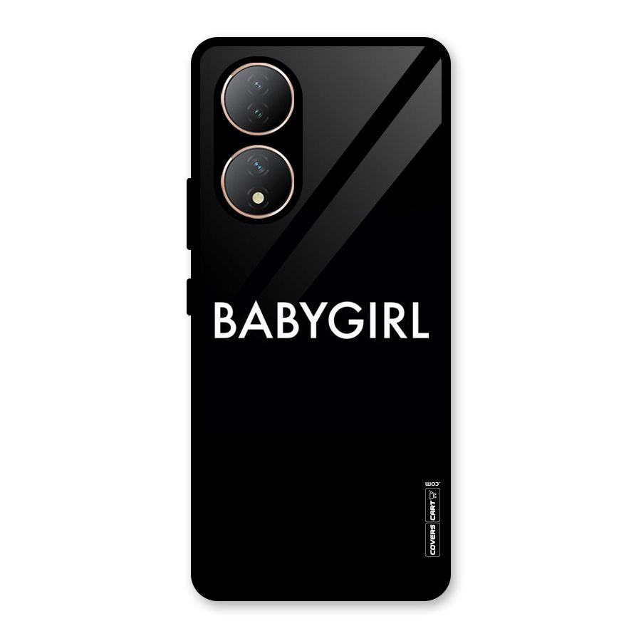 Baby Girl Glass Back Case for Vivo T2