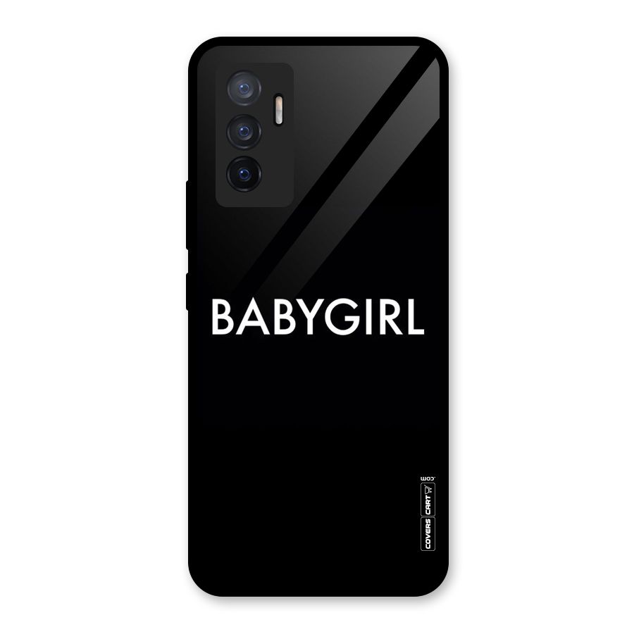 Baby Girl Glass Back Case for Vivo V23e