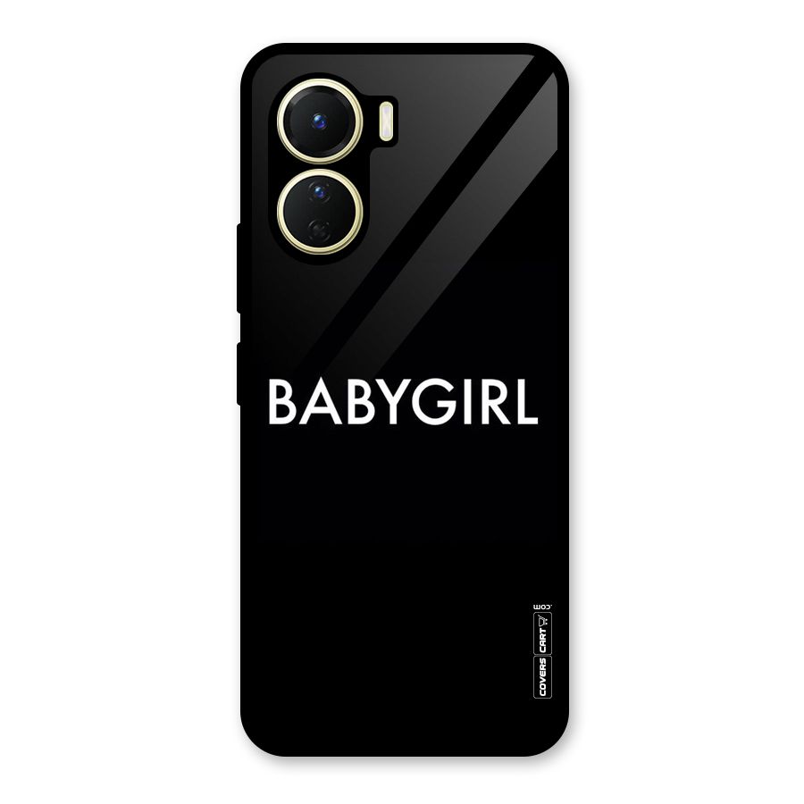 Baby Girl Glass Back Case for Vivo Y16