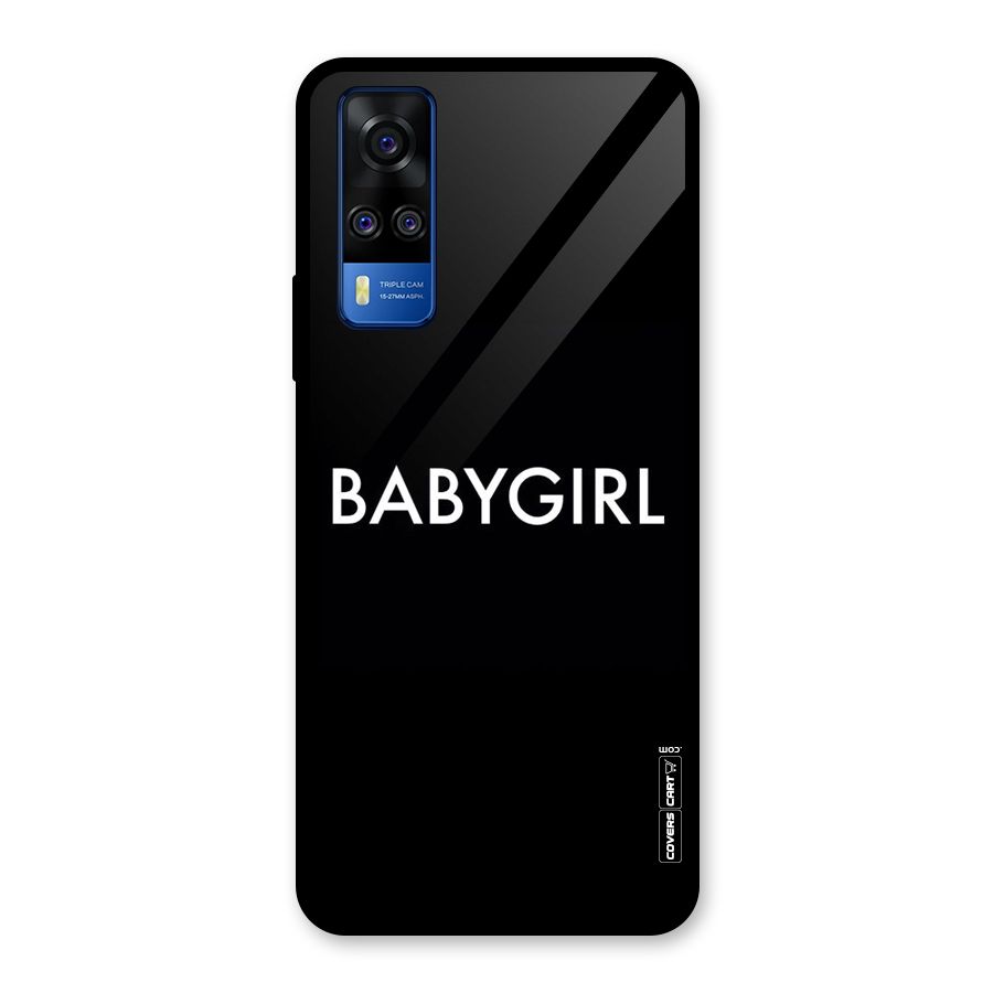 Baby Girl Glass Back Case for Vivo Y31