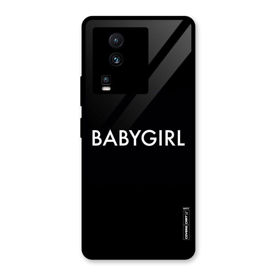 Baby Girl Glass Back Case for Vivo iQOO Neo 7