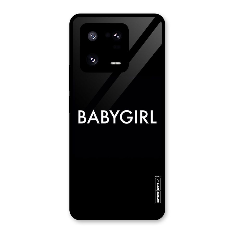 Baby Girl Glass Back Case for Xiaomi 13 Pro