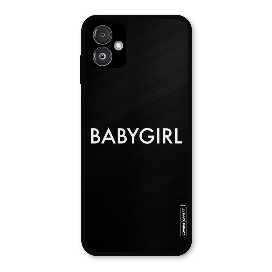 Baby Girl Metal Back Case for Galaxy F14