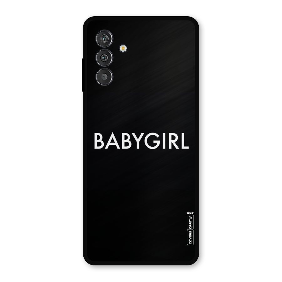 Baby Girl Metal Back Case for Galaxy M14 5G