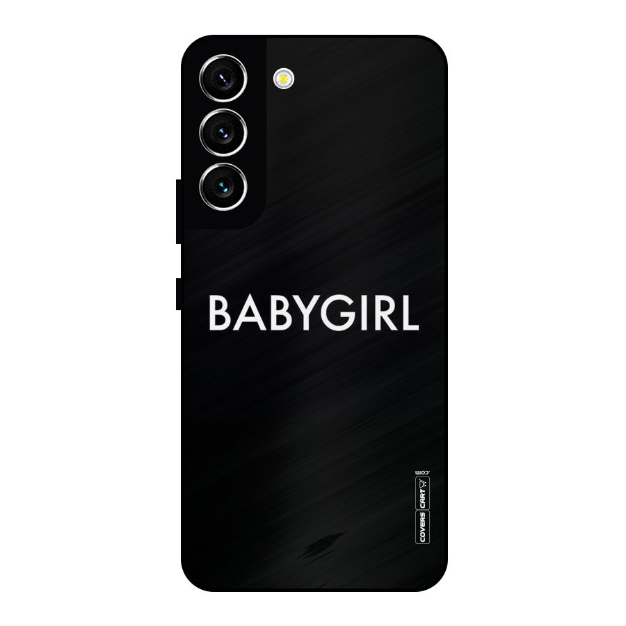 Baby Girl Metal Back Case for Galaxy S22 5G