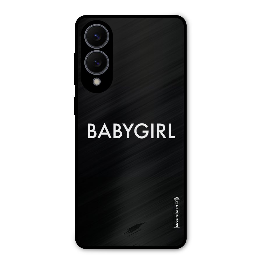 Baby Girl Metal Back Case for Galaxy S25 Edge