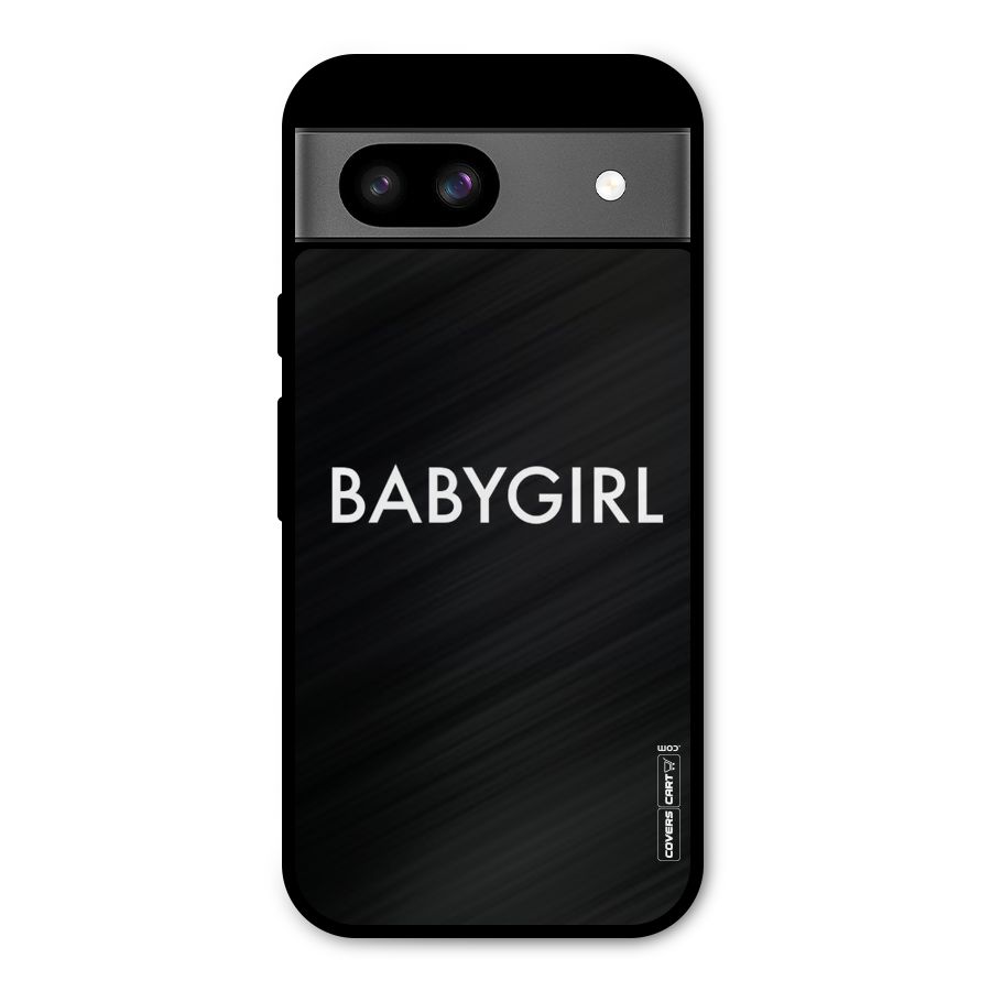 Baby Girl Metal Back Case for Google Pixel 8a
