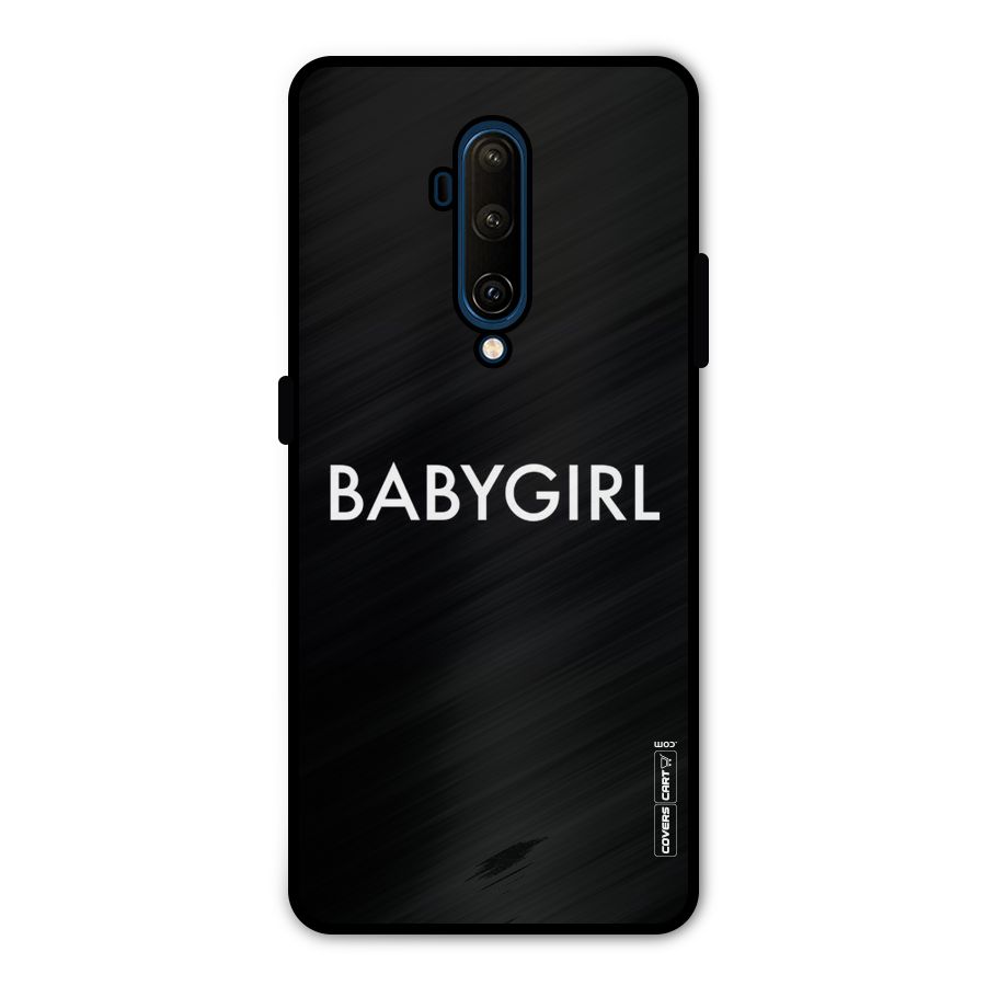 Baby Girl Metal Back Case for OnePlus 7T Pro