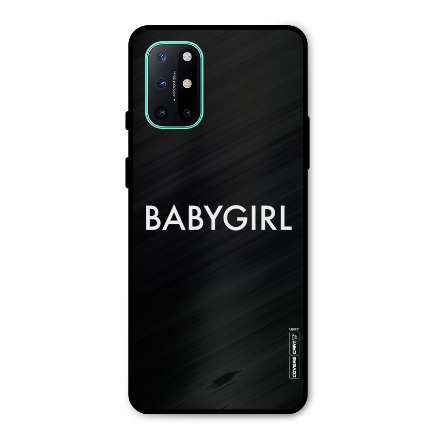 Baby Girl Metal Back Case for OnePlus 8T