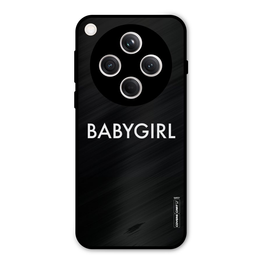 Baby Girl Metal Back Case for Oppo Find X8