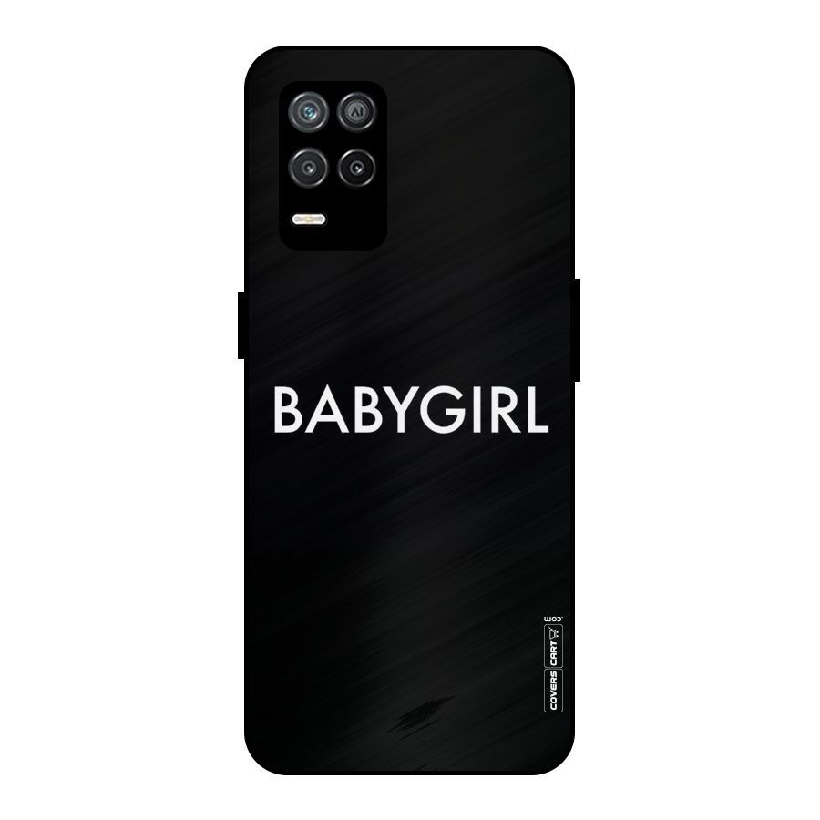 Baby Girl Metal Back Case for Realme 8 5G