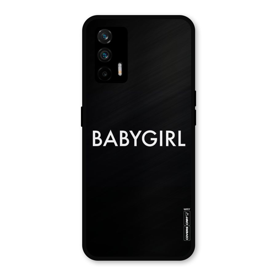 Baby Girl Metal Back Case for Realme GT 5G