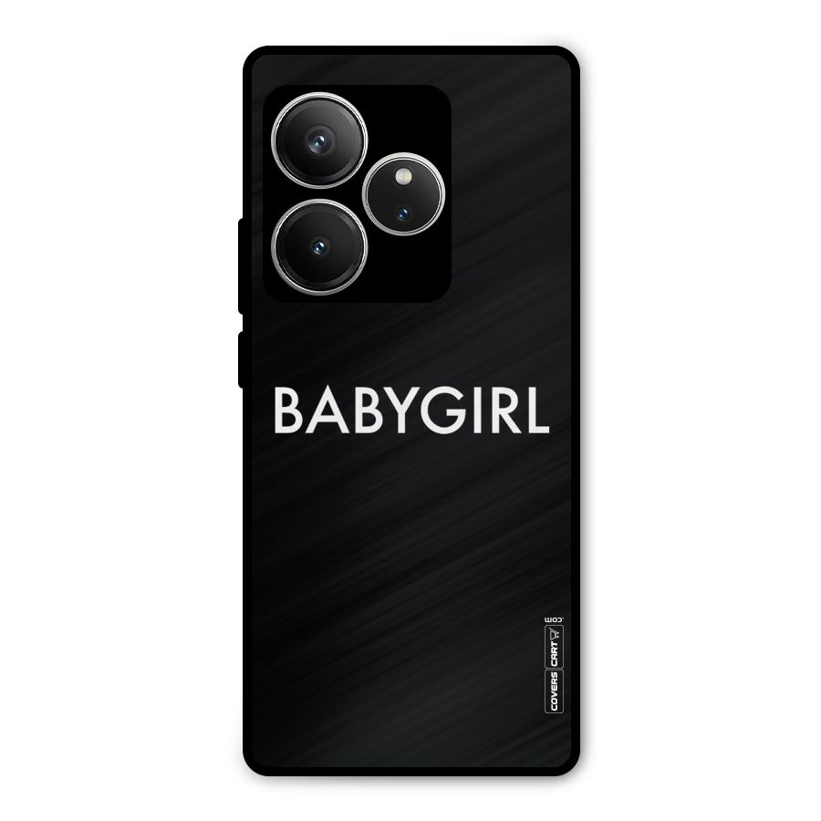 Baby Girl Metal Back Case for Realme GT 6
