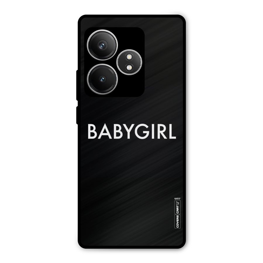 Baby Girl Metal Back Case for Realme GT 6T