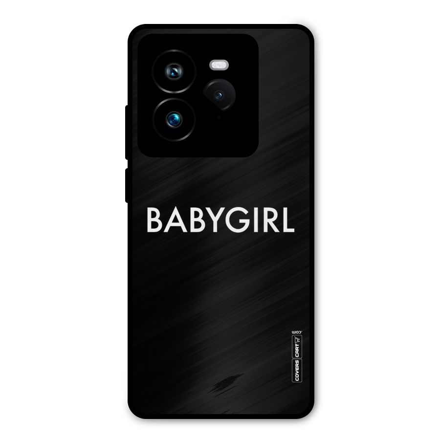 Baby Girl Metal Back Case for Realme GT 7 Pro