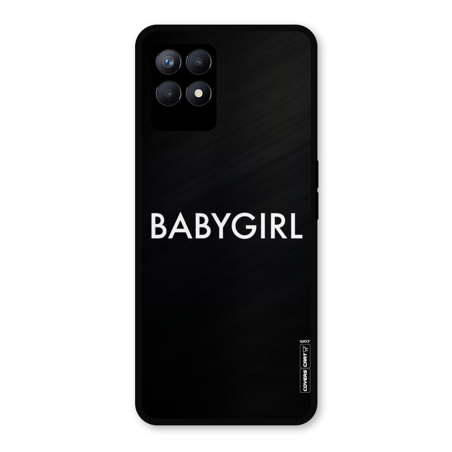 Baby Girl Metal Back Case for Realme Narzo 50