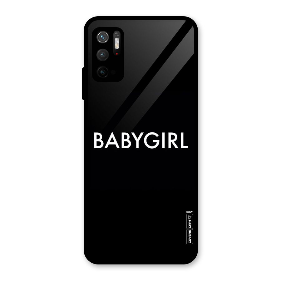 Baby Girl Metal Back Case for Redmi Note 10T 5G