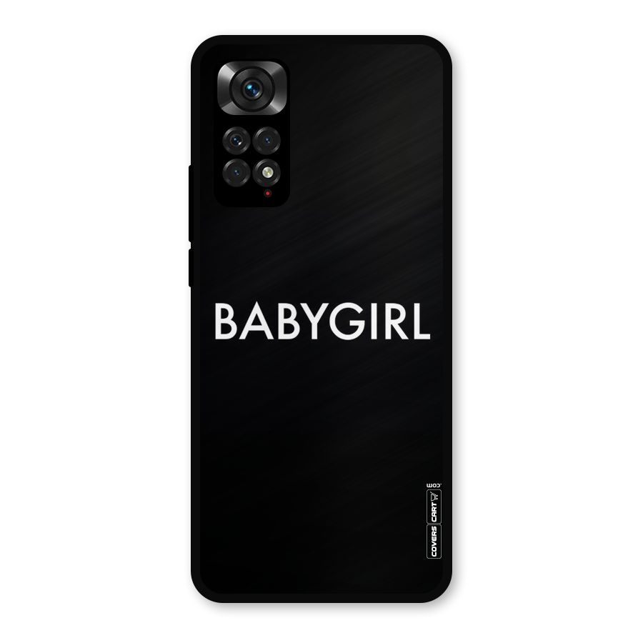 Baby Girl Metal Back Case for Redmi Note 11s