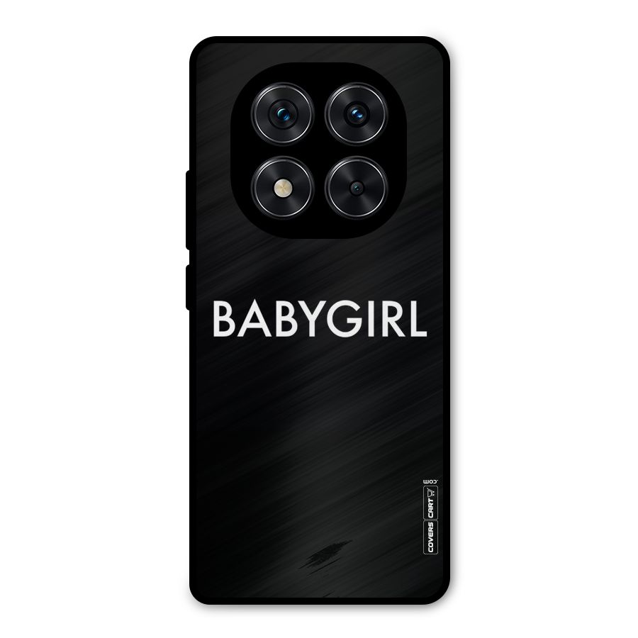 Baby Girl Metal Back Case for Redmi Note 14 Pro 5G