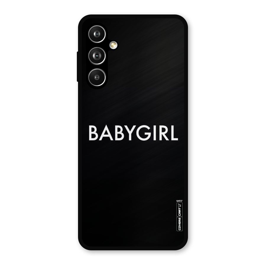 Baby Girl Metal Back Case for Samsung Galaxy M54