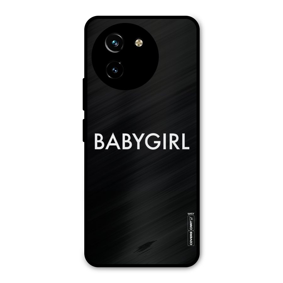 Baby Girl Metal Back Case for Vivo T3x