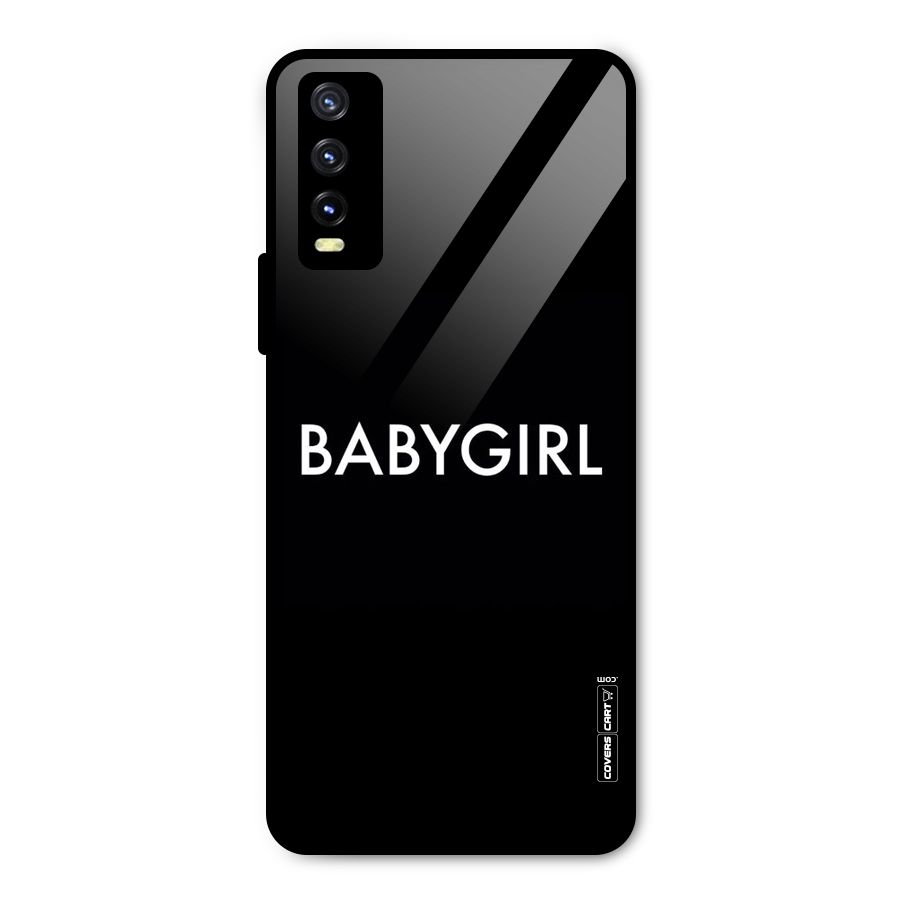 Baby Girl Metal Back Case for Vivo Y20