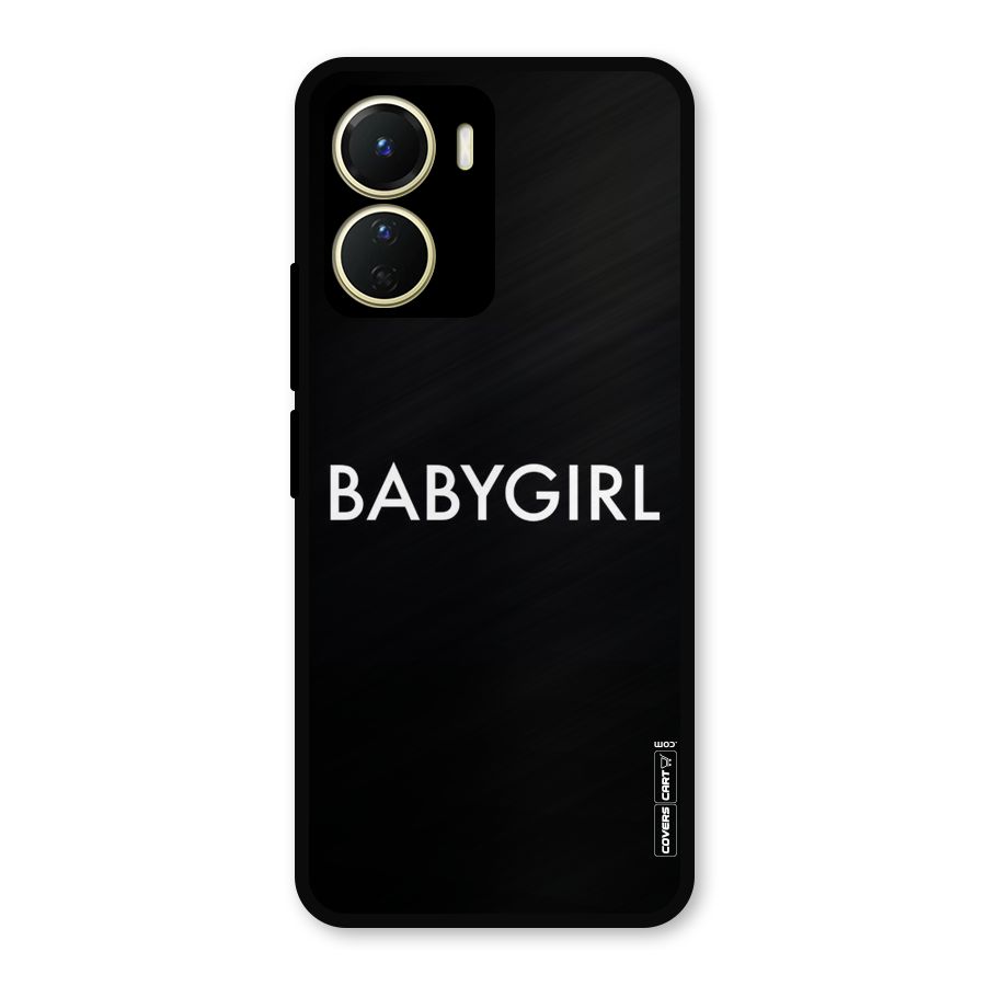 Baby Girl Metal Back Case for Vivo Y56