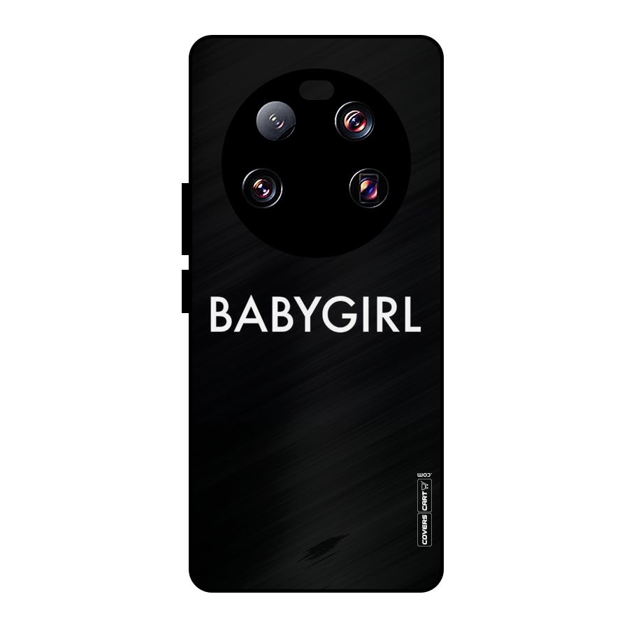 Baby Girl Metal Back Case for Xiaomi 13 Ultra