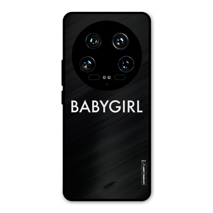 Baby Girl Metal Back Case for Xiaomi 14 Ultra