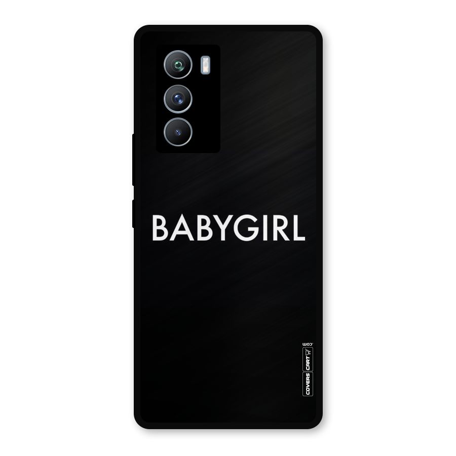 Baby Girl Metal Back Case for iQOO 9 SE