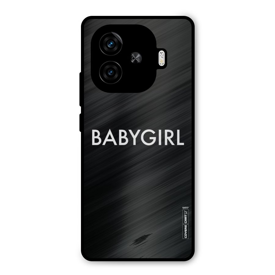 Baby Girl Metal Back Case for iQOO Neo 10R