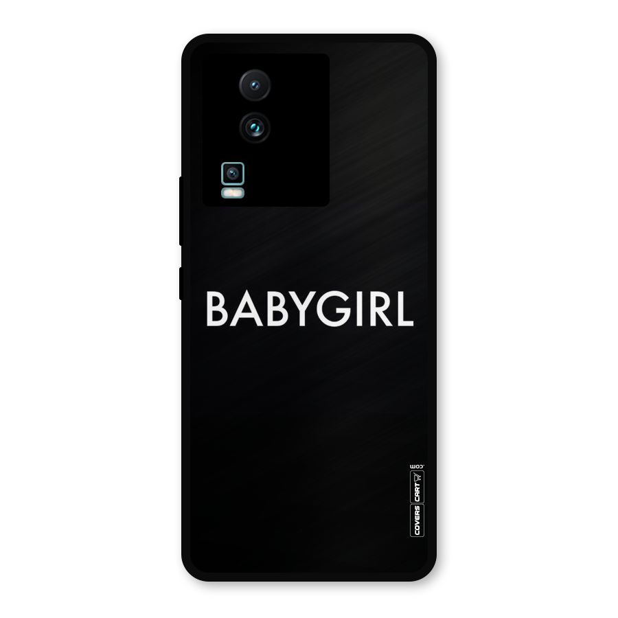Baby Girl Metal Back Case for iQOO Neo 7 Pro