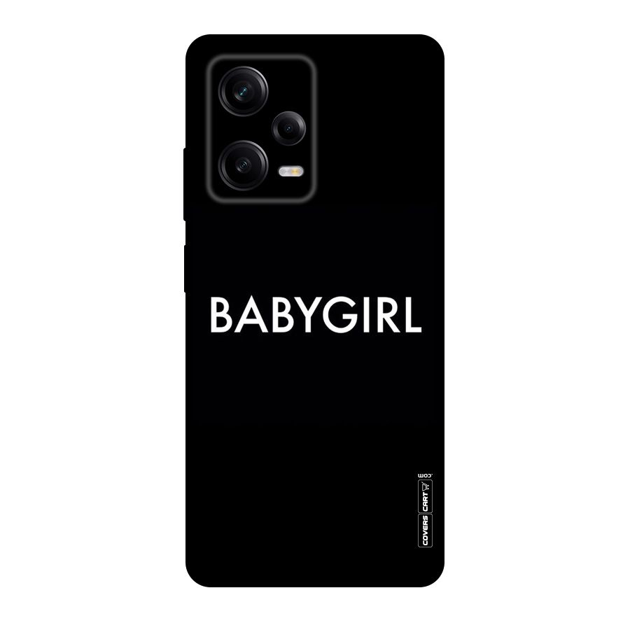 Baby Girl Original Polycarbonate Back Case for Redmi Note 12 Pro