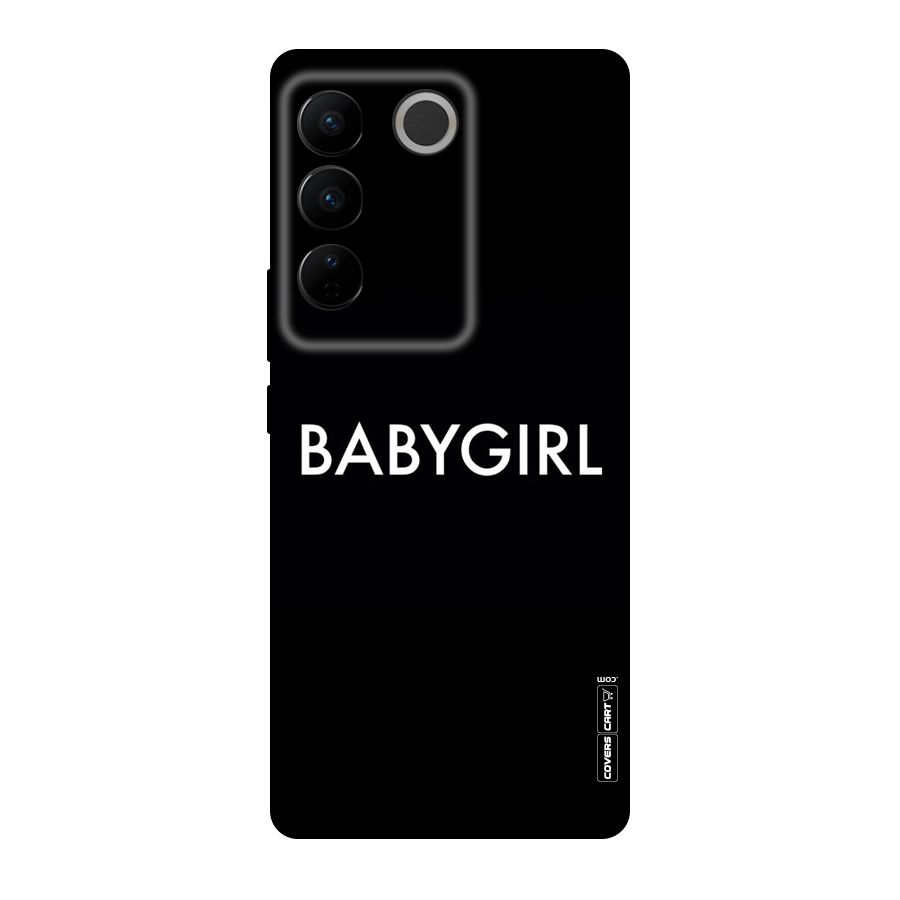 Baby Girl Original Polycarbonate Back Case for Vivo V27
