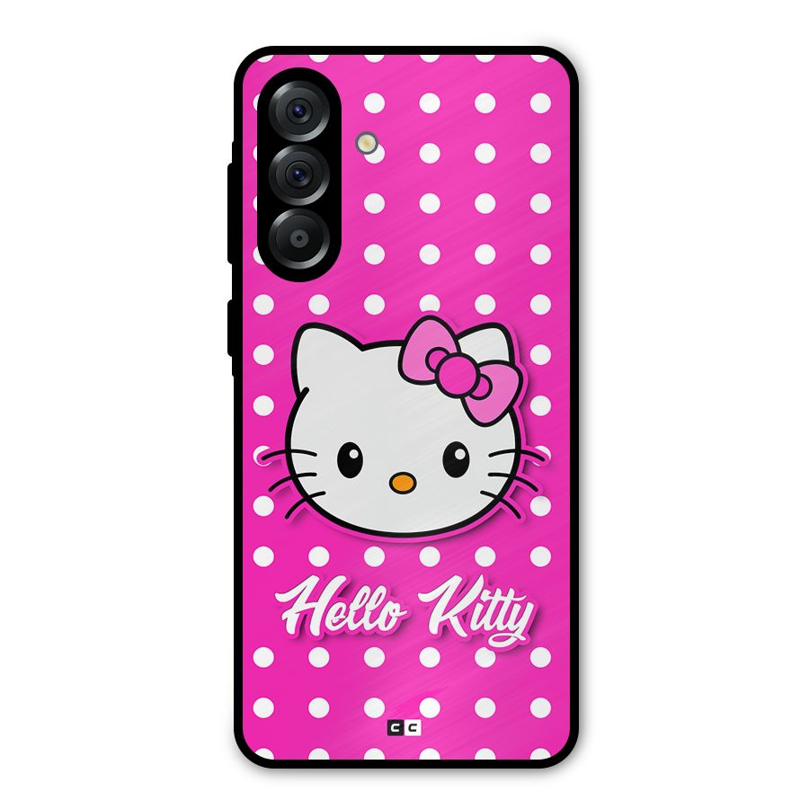Baby Kitty Metal Back Case for Galaxy A56