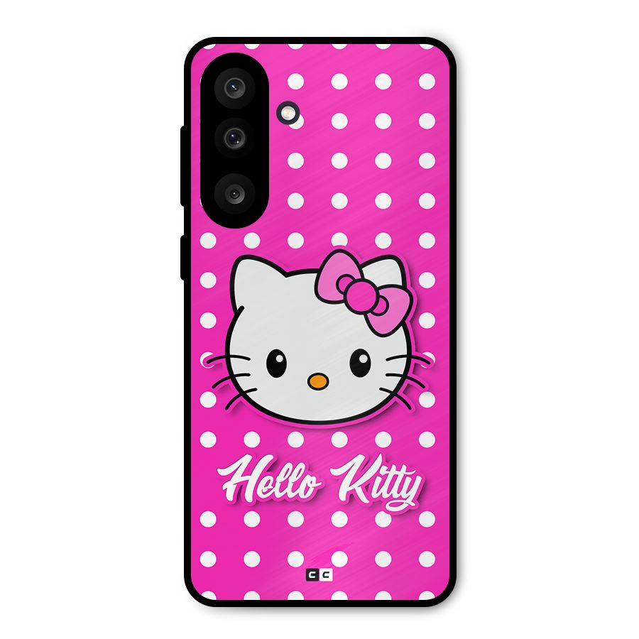 Baby Kitty Metal Back Case for Galaxy M56