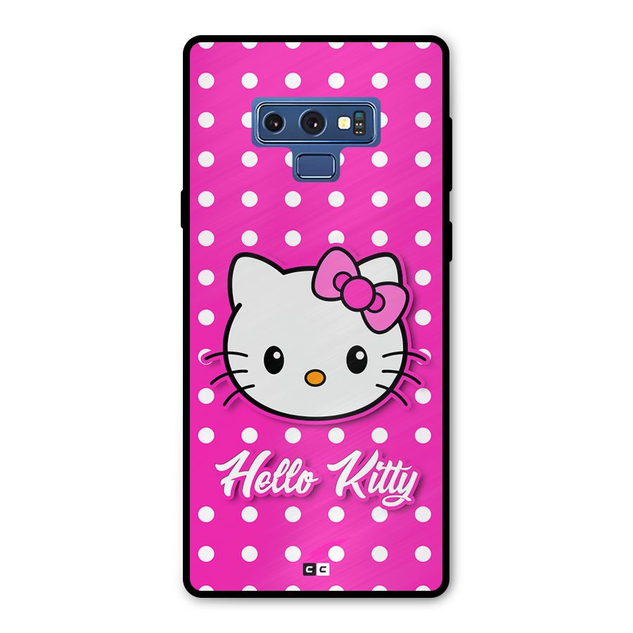 Baby Kitty Metal Back Case for Galaxy Note 9