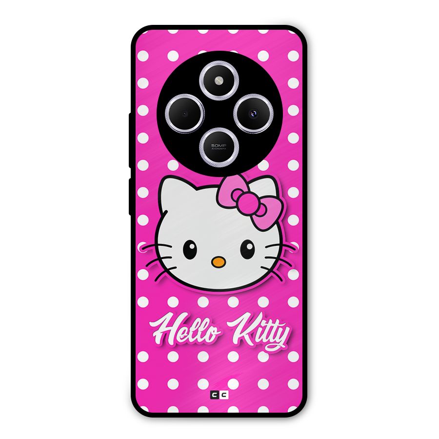 Baby Kitty Metal Back Case for Poco M7