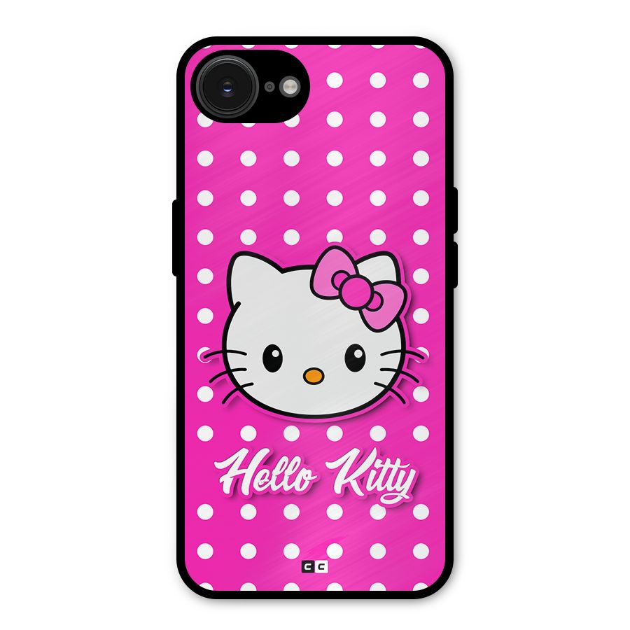 Baby Kitty Metal Back Case for iPhone 16e